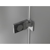 Mexen Lunar-F Duo kokkupandav dušinurk 100 x 70 cm, läbipaistev, kroom - 836-100L-070P-01-00