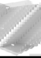 Mexen Lunar-F Duo cabina doccia pieghevole 85 x 75 cm, trasparente, bianca - 836-085L-075P-20-00