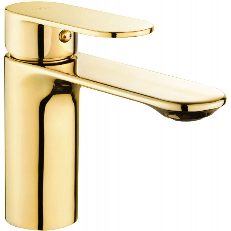 Mexen Milo washbasin tap, gold - 71300-50