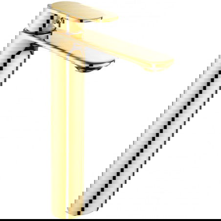 Mexen Milo hög tvättställsblandare, guld - 71310-50