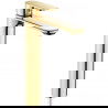 Mexen Milo rubinetto alto per lavabo, dorato - 71310-50