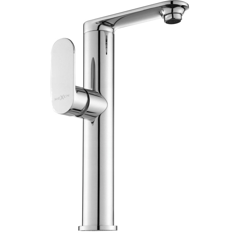 Mexen Milo high washbasin faucet with side handle, chrome - 71315-00