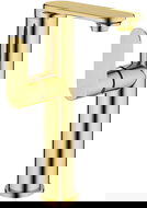 Mexen Milo torneira alta para lavatório com manípulo lateral, dourada - 71315-50