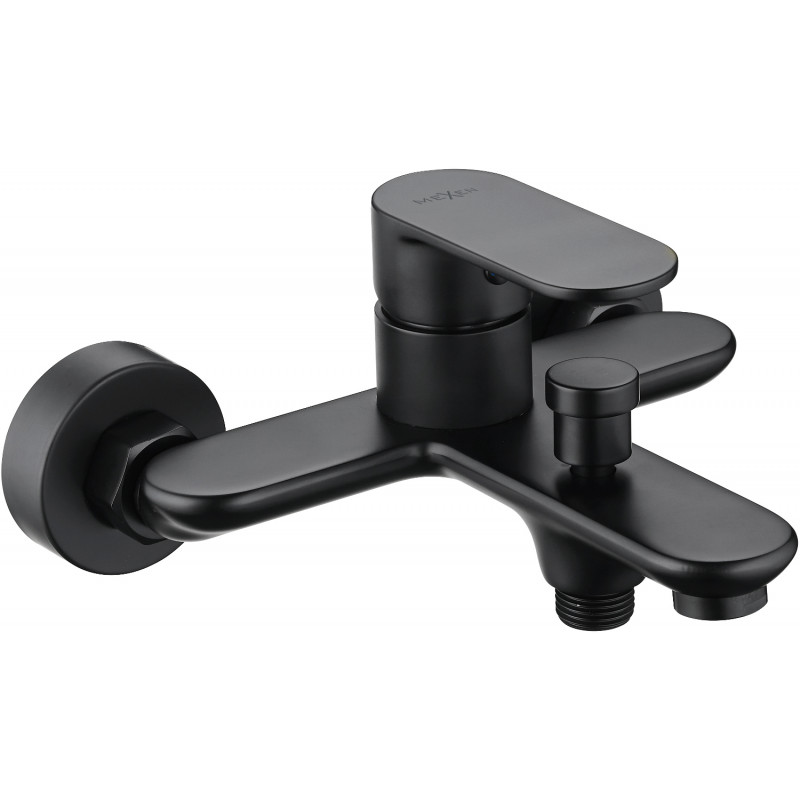 Mexen Milo grifo de baño, negro - 71330-70
