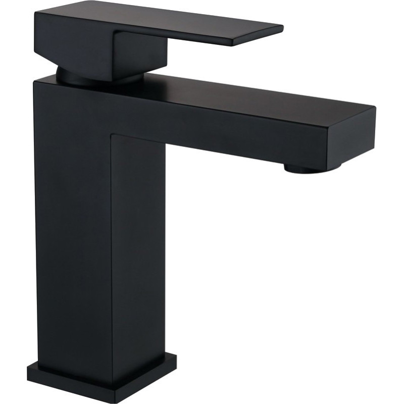 Mexen Cube crna slavina za umivaonik - 72900-70