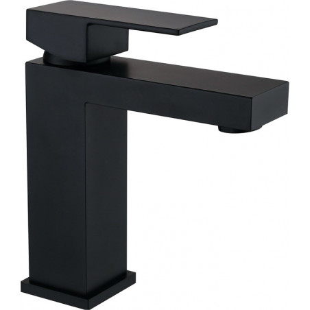 Mexen Cube grifo de lavabo, negro - 72900-70