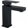 Mexen Cube grifo de lavabo, negro - 72900-70