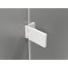 Mexen Lunar-F Duo cabine de douche pliante 100 x 80 cm, transparent, blanc - 836-100L-080P-20-00