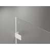 Mexen Lunar-F Duo faltbare Duschkabine 100 x 80 cm, transparent, weiß - 836-100L-080P-20-00