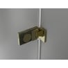 Mexen Lunar-F Duo cabine de douche pliante 85 x 75 cm, transparent, or - 836-085L-075P-50-00