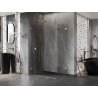 Mexen Lunar-F Duo cabine de douche pliante 85 x 75 cm, transparent, or - 836-085L-075P-50-00