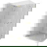 Mexen Lunar-F Duo opvouwbare douchecabine 100 x 70 cm, transparant, goud - 836-100L-070P-50-00