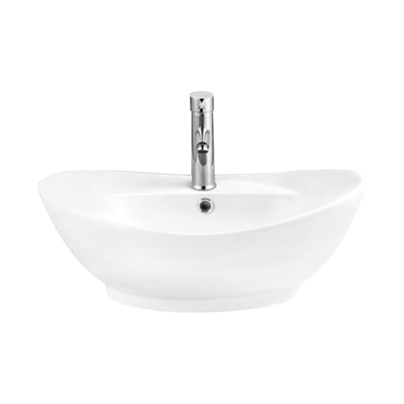 Mexen Kiara opbouw wastafel 59 x 40 cm, wit - 21645900