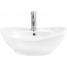 Mexen Kiara lavabo sobre encimera 59 x 40 cm, blanco - 21645900