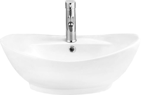 Mexen Kiara opbouw waskom 59 x 40 cm, wit - 21645900