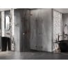Mexen Lunar-F Duo Falt-Duschkabine 70 x 70 cm, transparent, Roségold - 836-070L-070P-60-00