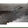 Mexen Lunar-F Duo opvouwbare douchecabine 85 x 75 cm, transparant, rosegoud - 836-085L-075P-60-00