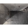 Mexen Lunar-F Duo cabine de douche pliante 90 x 90 cm, transparent, or rose - 836-090L-090P-60-00