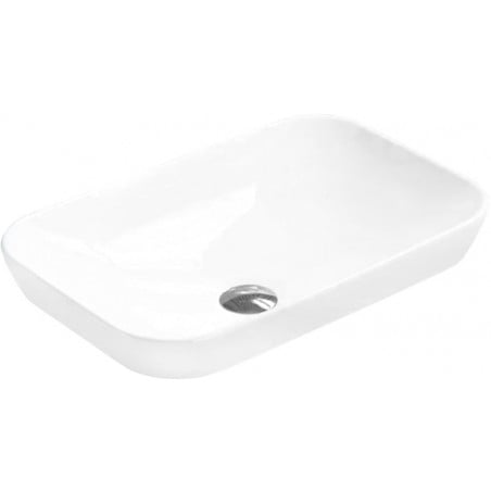 Mexen Nina inbouw wastafel 51 x 33 cm, wit - 21665100