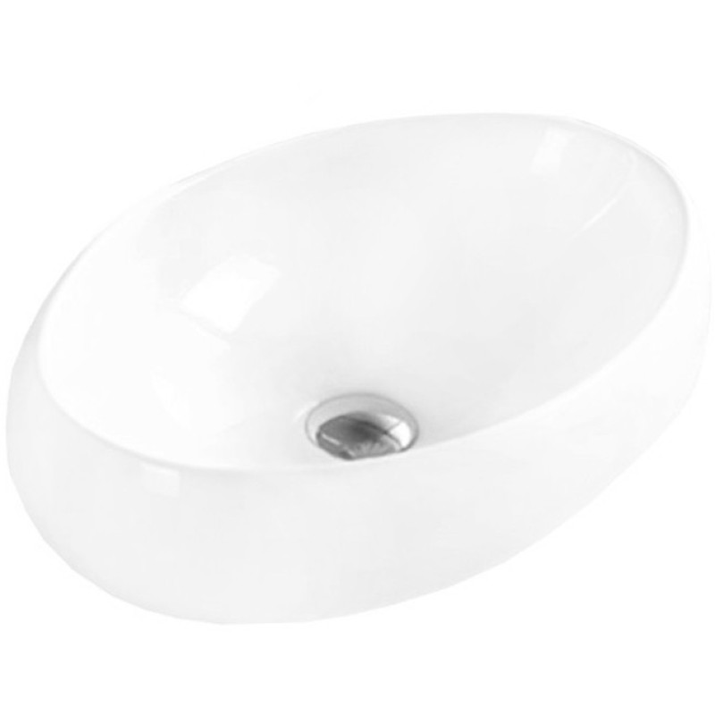 Mexen Silvia lauapealne valamu 60 x 40 cm, valge - 21686000