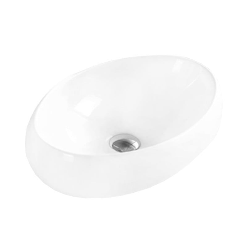 Mexen Silvia lavabo de encimera 60 x 40 cm, blanco - 21686000
