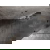Mexen Lunar-F Duo faltbare Duschkabine 70 x 70 cm, transparent, gebürstetes Gun Gray - 836-070L-070P-66-00
