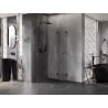 Mexen Lunar-F Duo kabina prysznicowa składana 70 x 70 cm, transparent, gun metal - 836-070L-070P-95-00