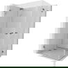 Mexen Lunar-F Duo opvouwbare douchecabine 80 x 75 cm, transparant, gun metal - 836-080L-075P-95-00