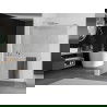 Mexen Kioto+ douchewand met plank Walk-in 90 x 200 cm, transparant, chroom - 800-090-121-01-00