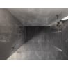 Mexen Lunar-F Duo Duschkabine faltbar 85 x 75 cm, transparent, gebürstetes Nickel - 836-085L-075P-97-00
