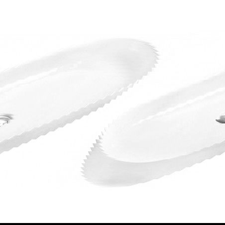 Mexen Suzana lavatório de bancada 81 x 41 cm, branco - 21698100