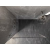 Mexen Lunar-F Duo sklopiva tuš kabina 100 x 70 cm, prozirna, brušeni nikal - 836-100L-070P-97-00