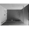 Mexen Kioto+ ścianka prysznicowa z półką Walk-in 100 x 200 cm, transparent, chrom - 800-100-121-01-00