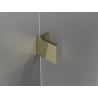 Mexen Lunar T Duschkabine, rechts öffnend, 110 x 90 cm, transparent, gold - 834T-110-090-50-00-P