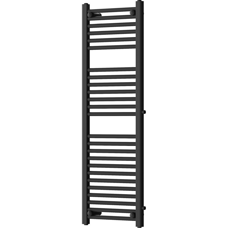 Mexen Mars zijradiator voor de badkamer 1200 x 400 mm, 439 W, zwart - W110-1200-400-00-70-S