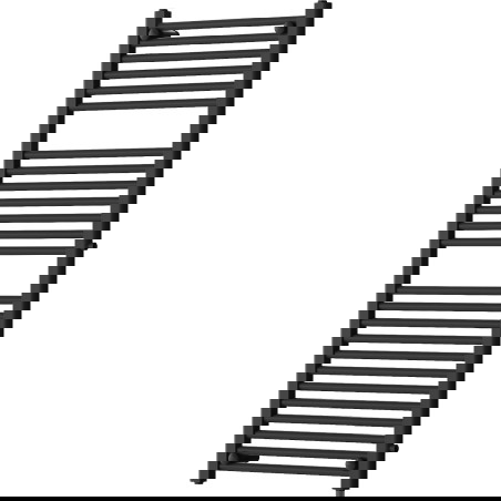 Mexen Mars sidomonterad badrumsradiator 1200 x 500 mm, 528 W, svart - W110-1200-500-00-70-S