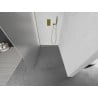 Mexen Kioto cloison de douche Walk-in 110 x 200 cm, givrée 8 mm, dorée - 800-110-101-50-30