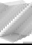 Mexen Lunar-F cabina de ducha plegable izquierda 95 x 70 cm, transparente, cromo - 836-095-070-01-00-L