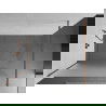 Mexen Kioto Duschwand Walk-in 90 x 200 cm, satiniert 8 mm, Roségold - 800-090-101-60-30