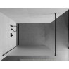 Mexen Kioto dušisein Walk-in 120 x 200 cm, mattklaas 8 mm, must - 800-120-101-70-30