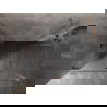Mexen Lunar-F inklapbare douchecabine links 100 x 80 cm, transparant, geborsteld koper- 836-100-080-65-00-L