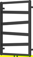 Mexen Zoom dekorativer Badheizkörper 770 x 530 mm, 275 W, schwarz - W130-0770-530-00-70