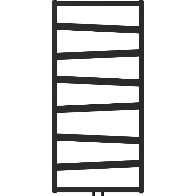 Mexen Zoom koristeellinen kylpyhuoneradiaattori 1100 x 530 mm, 376 W, musta - W130-1100-530-00-70