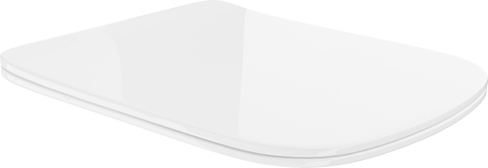 Mexen daska s usporenim padom slim, duroplast, bijeli sjaj - 39120100