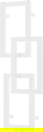 Radiateur décoratif de salle de bain Mexen Grid 870 x 360 mm, 209 W, blanc - W215-0870-360-00-20