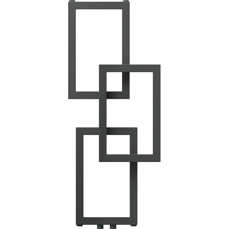 Mexen Grid dekorativer Badezimmerheizkörper 870 x 360 mm, 209 W, anthrazit - W215-0870-360-00-66