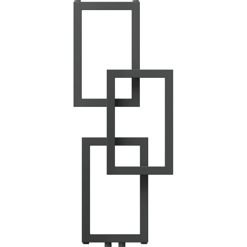 Mexen Grid radiateur de salle de bain décoratif 870 x 360 mm, 209 W, anthracite - W215-0870-360-00-66