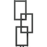 Mexen Grid vannitoa dekoratiivne radiaator 870 x 360 mm, 209 W, antratsiit - W215-0870-360-00-66
