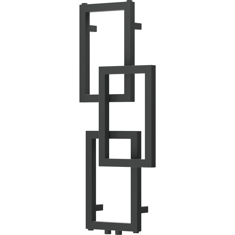 Mexen Grid dekorativni kupaonski radijator 870 x 360 mm, 209 W, antracit - W215-0870-360-00-66
