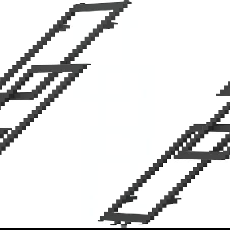 Mexen Grid dekoratīvais vannas istabas radiators 870 x 360 mm, 209 W, antracīts - W215-0870-360-00-66